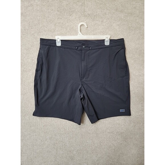 Duluth Trading Cannonball Hybrid 9" Shorts Mens 42 Black Armachillo Liner - Picture 1 of 10